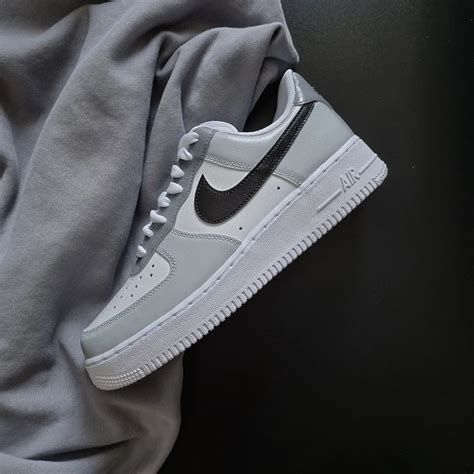 nike schwarz grau weiß|Nike Air Force 1 .